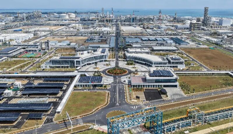 巴斯夫湛江一体化基地厂区实景